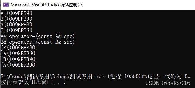 C++继承中的对象构造与析构和赋值重载详解