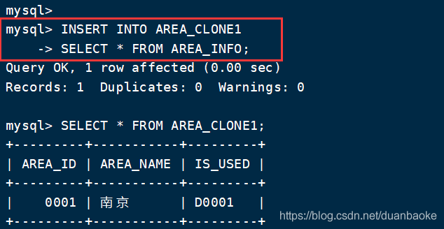 MySQL 数据库 增删查改、克隆、外键 等操作总结