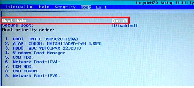 UEFI主机板关闭Secure Boot