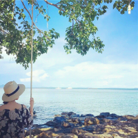 夏天必备女生qq头像分享 超美的海边女生头像分享