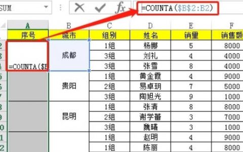 Excel中对合并单元格批量添加序号的方法和步骤 游戏设备问题解决分享！