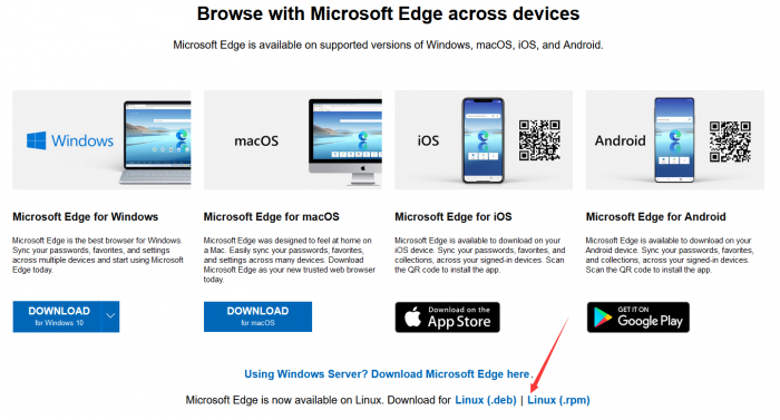 微软正式推出 Linux 版 Edge 浏览器稳定版
